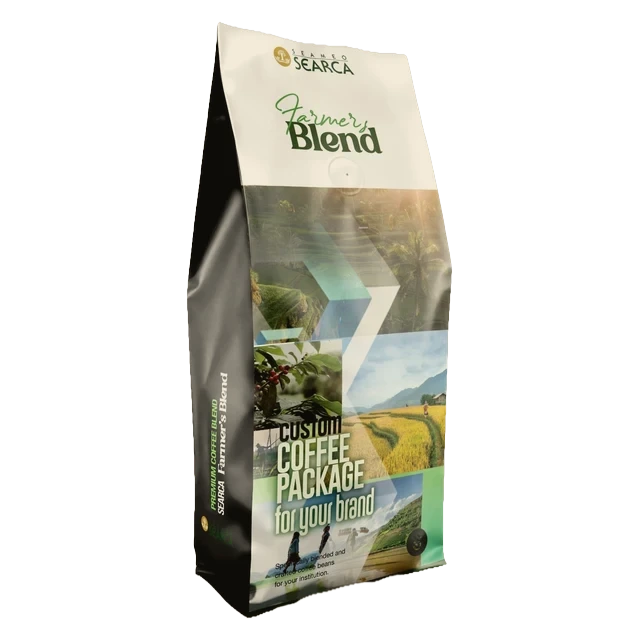 Farmer's Blend — custom coffee package for SEAMEO SEARCA